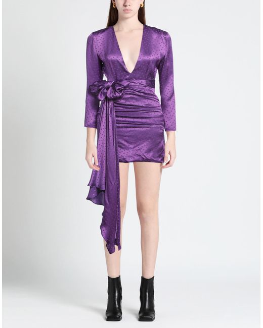 Redemption Purple Mini Dress