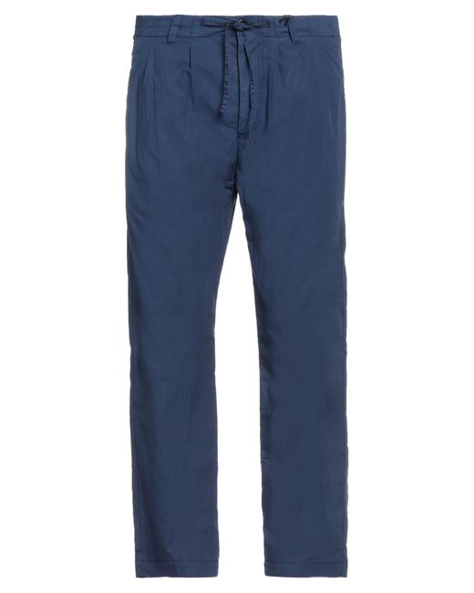 Hannes Roether Blue Pants for men