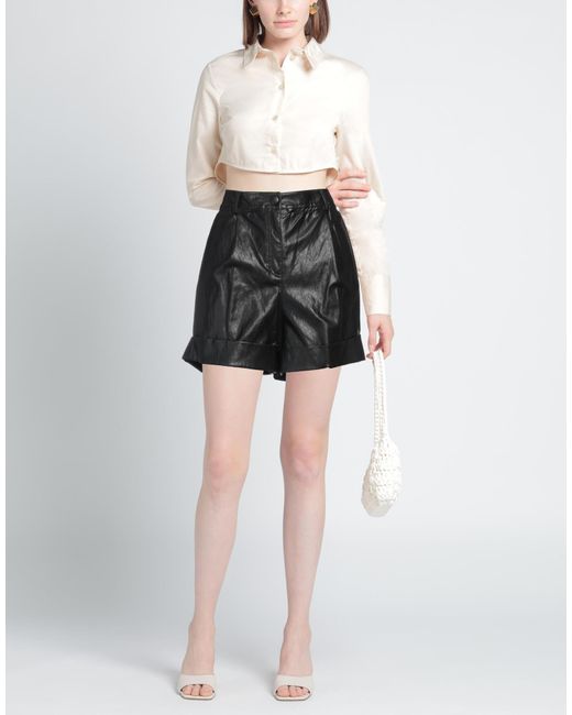 Pinko Black Shorts & Bermuda Shorts