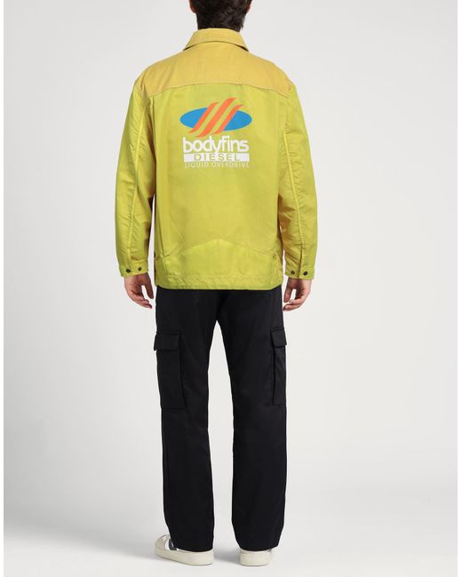 DIESEL Jacke & Anorak in Yellow für Herren