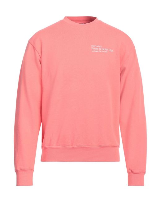 Sporty & Rich Pink Sweatshirt for men