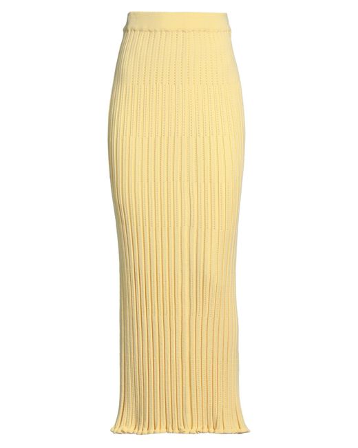 Aeron Yellow Maxi Skirt