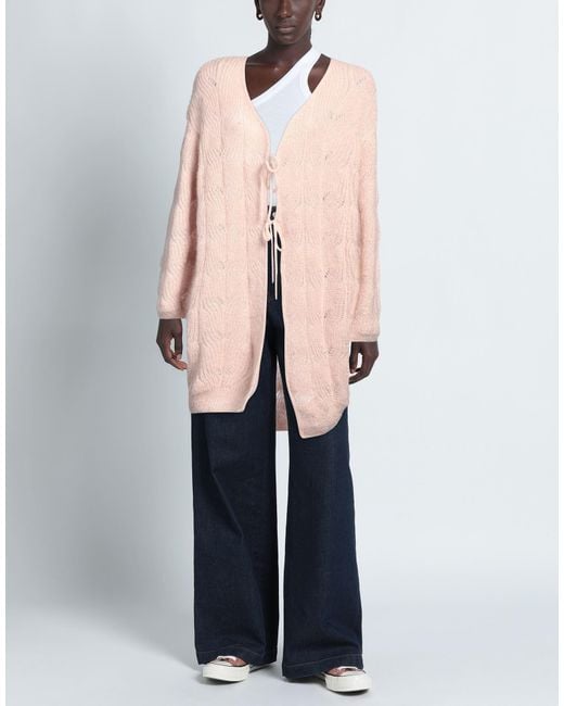 Aniye By Pink Cardigan Mohair Wool, Polyamide, Wool