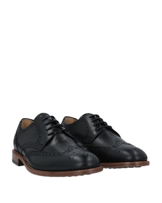 Tod's Black Lace-up Shoes for men
