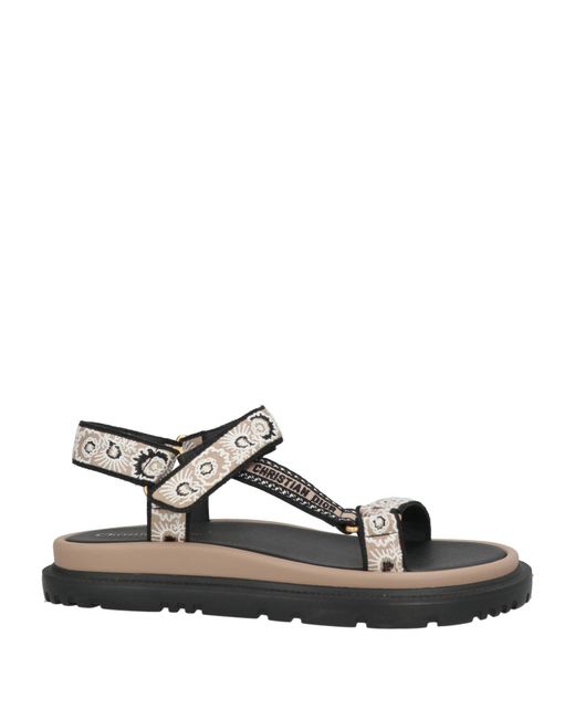 Dior Multicolor Sandals Textile Fibers