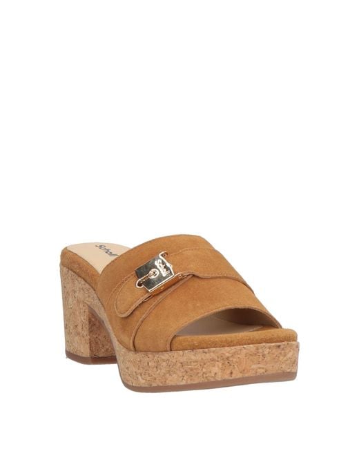 Scholl Brown Sandals