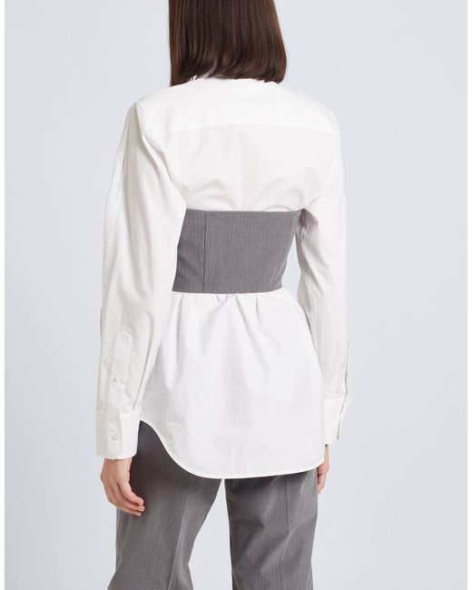 8 by YOOX Gray Top