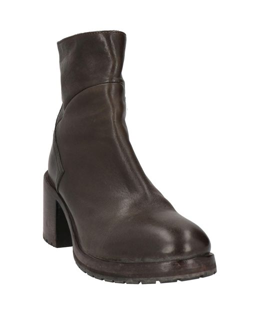 Moma Brown Ankle Boots