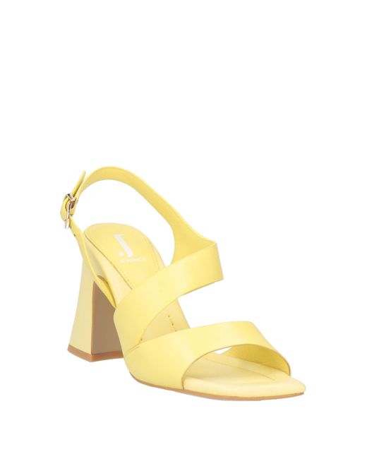 Jeannot Yellow Sandals