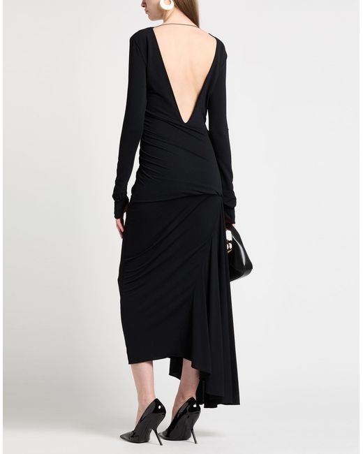 Givenchy Black Maxi Dress Viscose, Polyamide, Elastane
