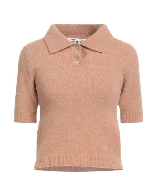 Shirtaporter White Sweater Polyamide, Wool, Alpaca Wool, Elastane