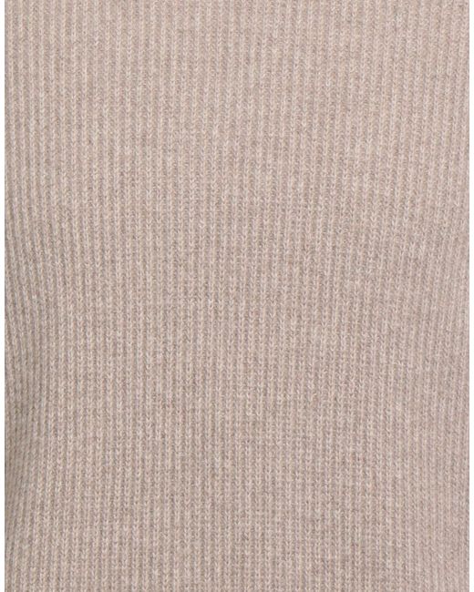 Alpha Studio Gray Turtleneck Cashmere for men