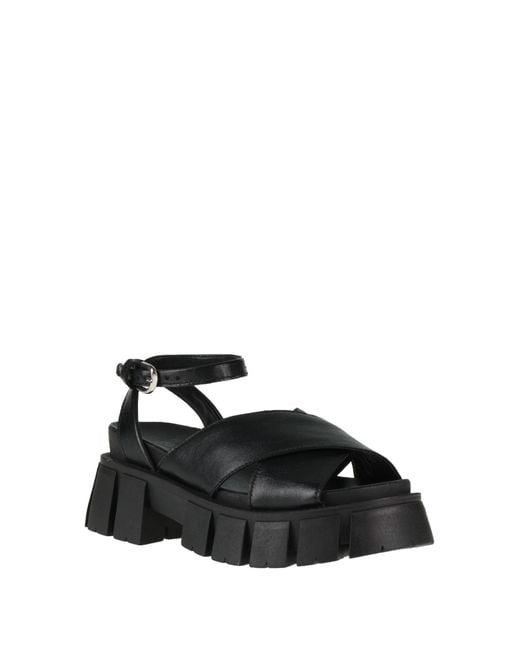 Mjus Black Sandale