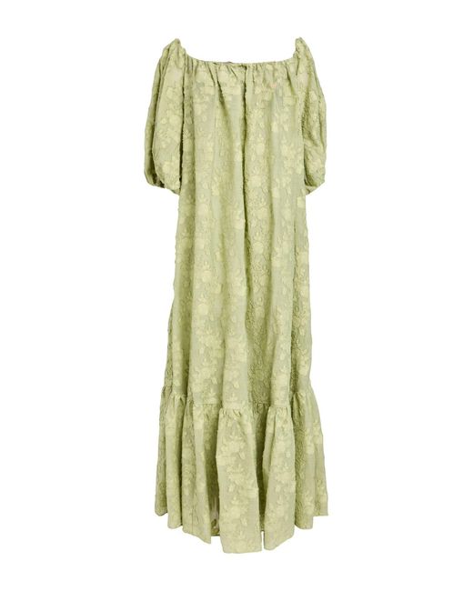 LaDoubleJ Green Maxi-Kleid