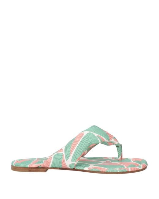 Infradito di Emilio Pucci in Green