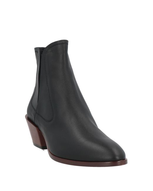 Tod's Black Ankle Boots