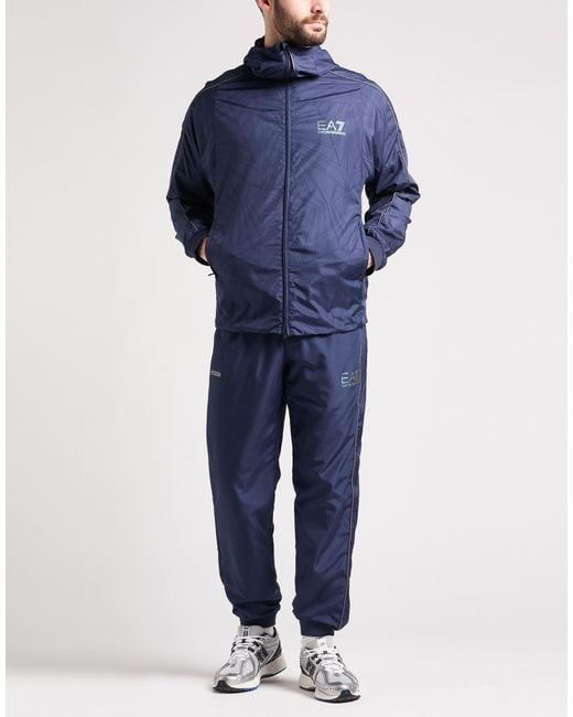 Chándal EA7 de hombre de color Blue