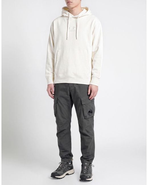 C P Company White Sweatshirts for men