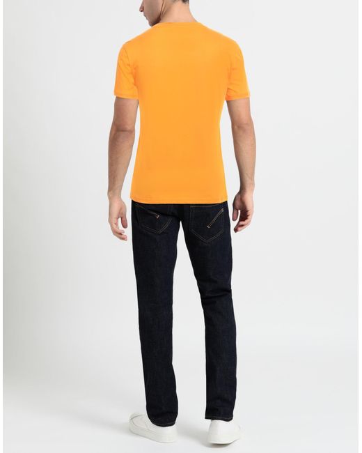 Moschino Orange T-shirt for men