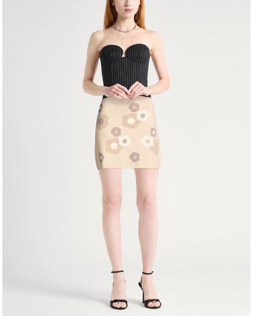 KENZO Natural Mini Skirts
