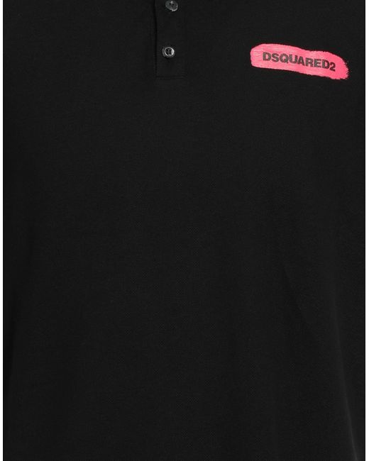 DSquared² Poloshirt in Black für Herren