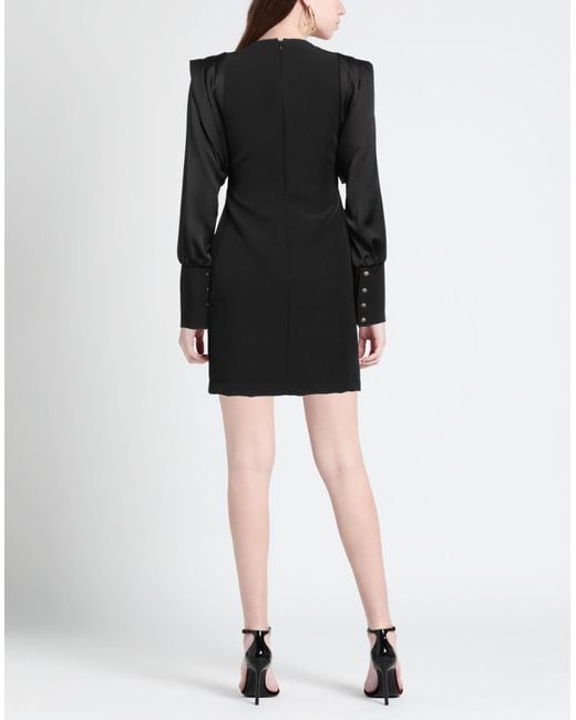 Just Cavalli Black Mini-Kleid