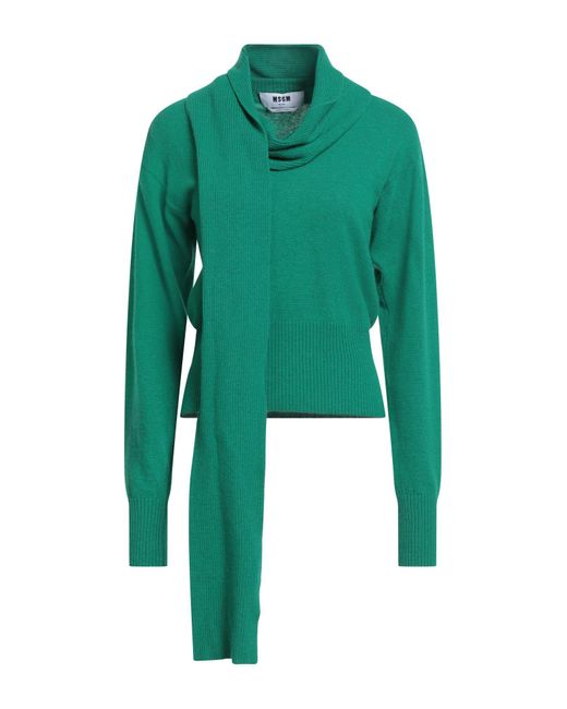 MSGM Green Pullover