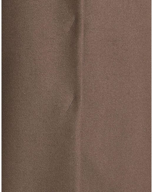 Herno Brown Chocolate Coat Wool, Polyamide