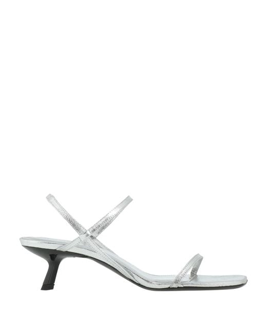Anine Bing White Sandals Leather