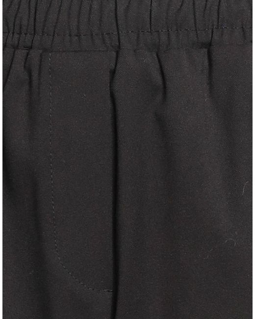 Alpha Studio Black Pants Polyester, Viscose, Elastane