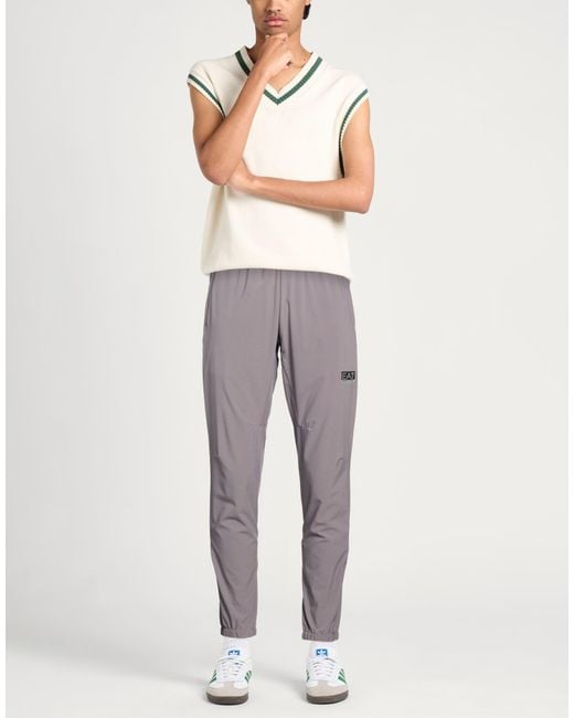 EA7 Gray Trouser for men