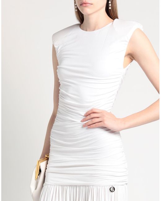 Gaelle Paris White Maxi Dress