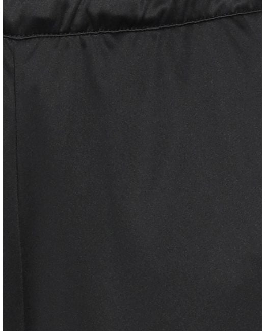 EA7 Black Shorts & Bermuda Shorts Polyester, Elastane for men