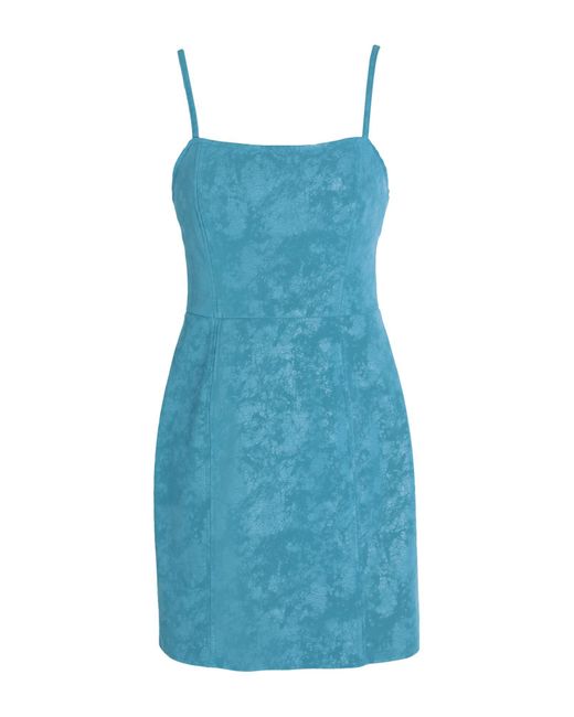 TOPSHOP Blue Mini Dress