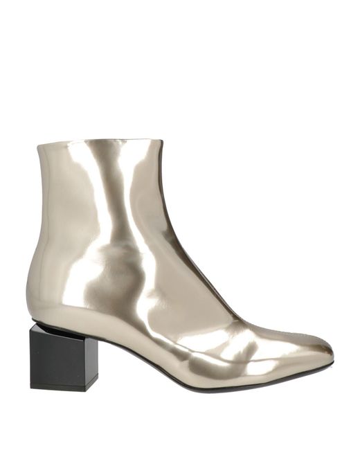 Agl Attilio Giusti Leombruni White Ankle Boots Leather