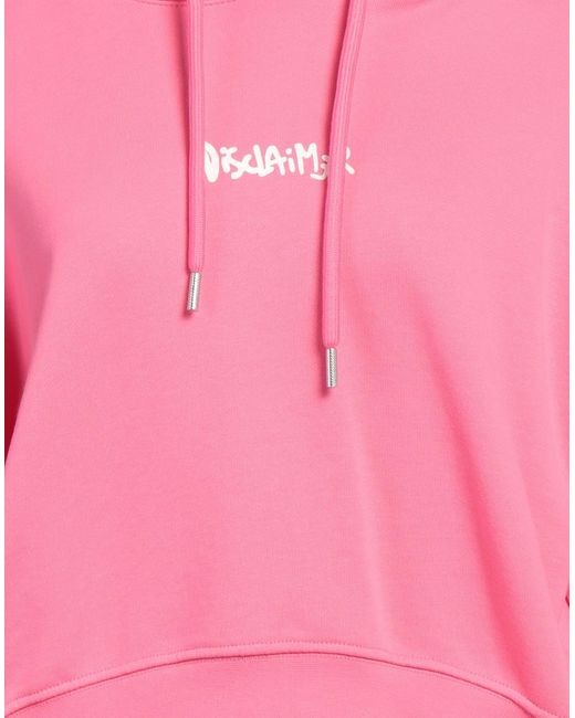 Sudadera DISCLAIMER de color Pink