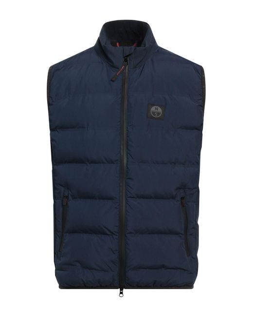 North Sails Blue Gilet for men