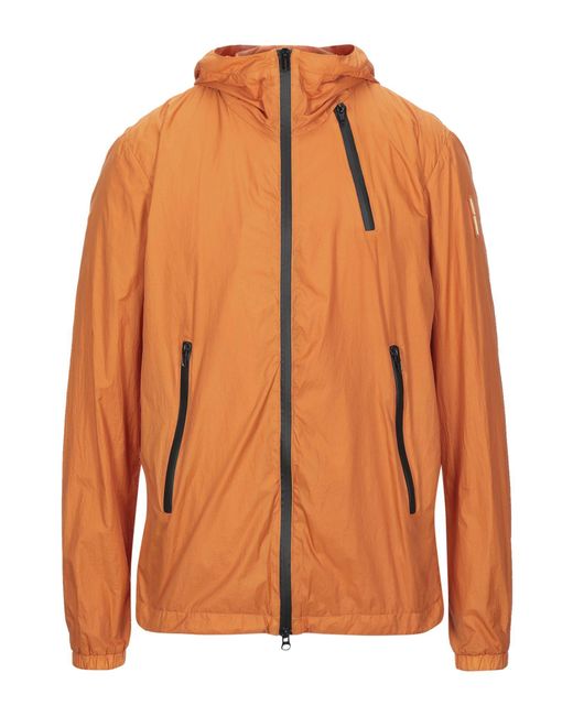 Bomboogie Synthetic Jacket in Orange for Men - Lyst