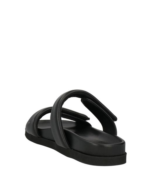 Gia Borghini Black Sandals for men