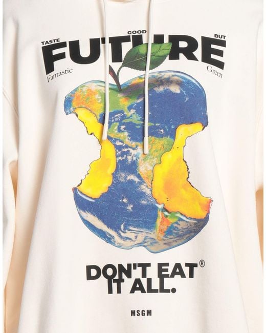 MSGM White Sweatshirt