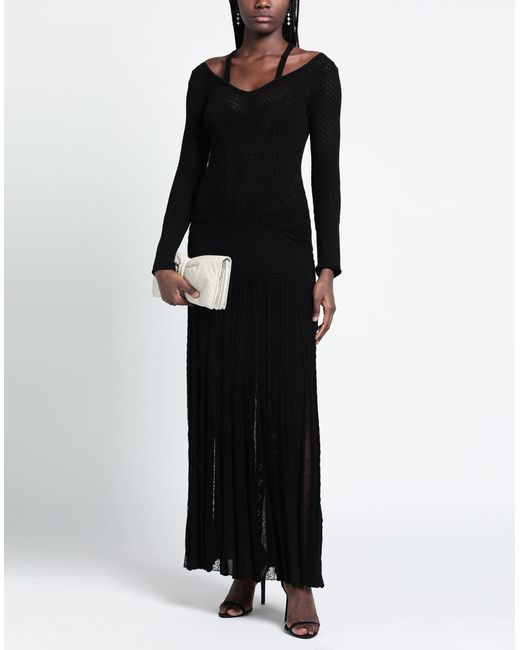 Roberto Cavalli Black Maxi Dress