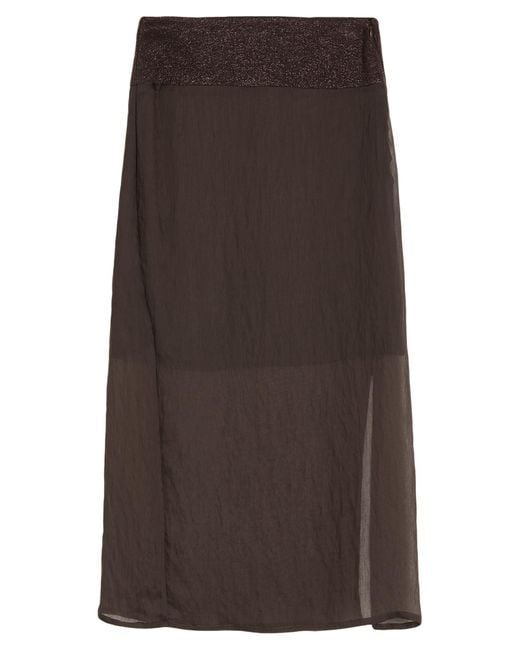 Gonna Midi di Peserico in Brown