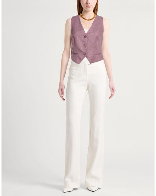 Dixie Purple Tailored Vest Polyester