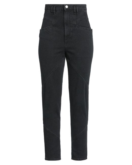 Pantaloni Jeans di Isabel Marant in Black