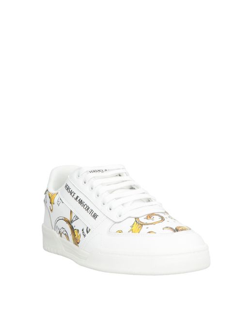 Versace Jeans Couture White Trainers for men