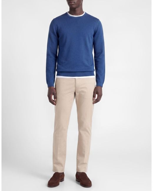 Gran Sasso Blue Sweaters for men