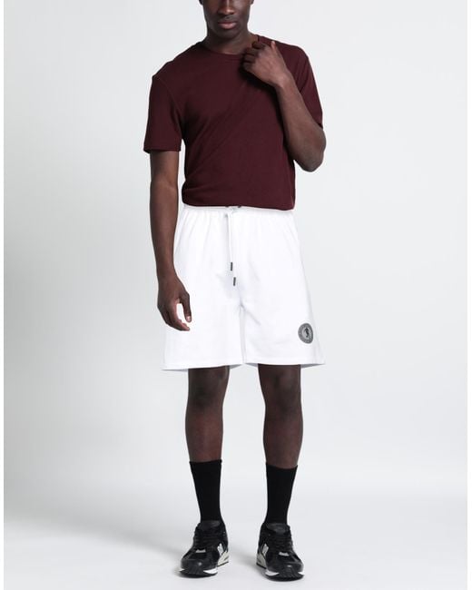 Bikkembergs White Shorts & Bermuda Shorts for men