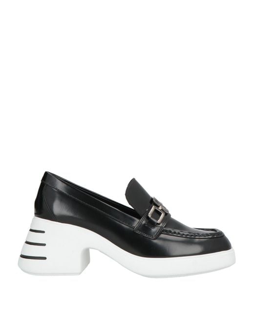 Hogan Black Mokassin
