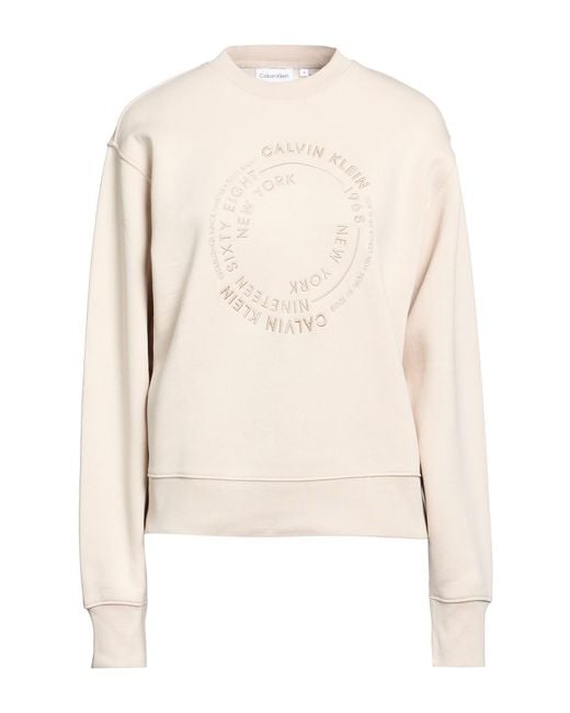 Sudadera Calvin Klein de color Natural