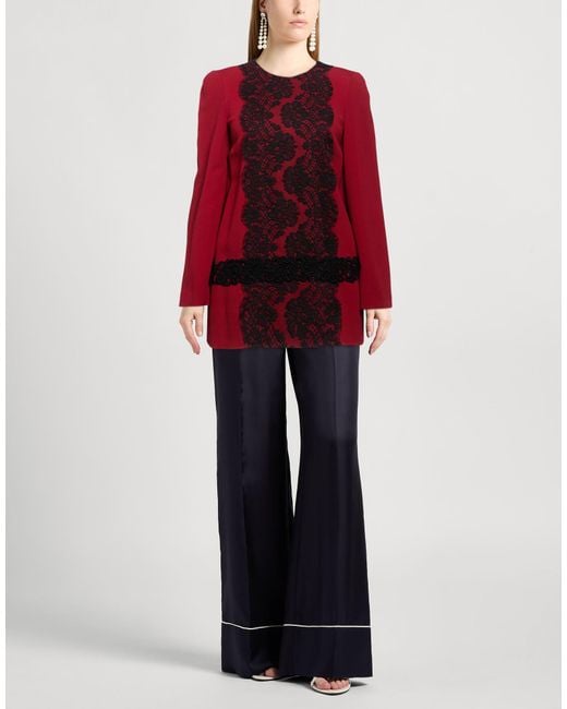 Dolce & Gabbana Red Top Viscose, Acetate, Nylon, Elastane